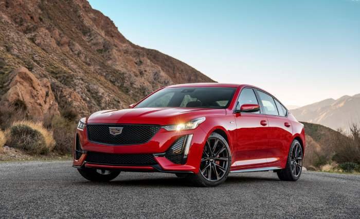 تصميم CT5-V 2020 الخارجي سيارة كاديلاك CT5-V 2020 مواصفات ، أسعار ، صور