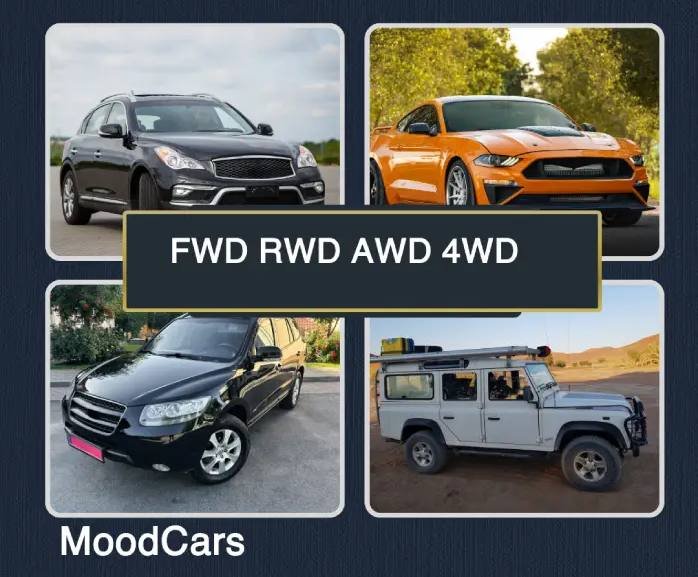 ما الفرق بين أنظمة الدفع FWD و RWD و AWD و 4WD؟ وأيهما أفضل؟ ما الفرق بين أنظمة الدفع FWD و RWD و AWD و 4WD؟ وأيهما أفضل؟